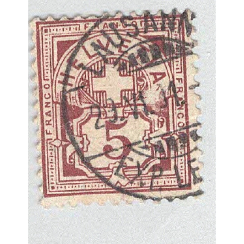 Switzerland 71 Numeral 10 Used 1  (BP97942)