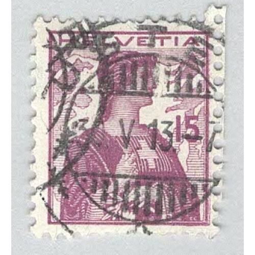 Switzerland 166 Helvetia Used 1 (BP98216)