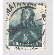 South Africa 83a Plane Pilot Used 1  (BP98221)