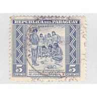 Paraguay 437 Primitive Postal Service Used 1  (BP98304)