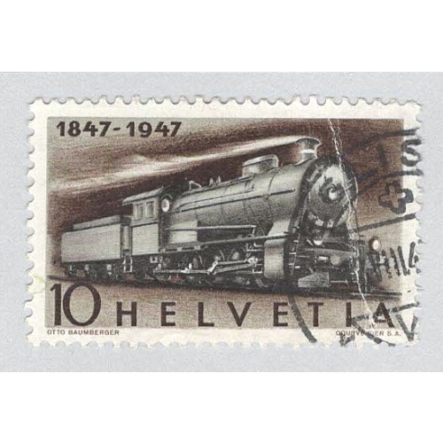 Switzerland 309 Modern Steam Locomotive Used 1  (BP98312)