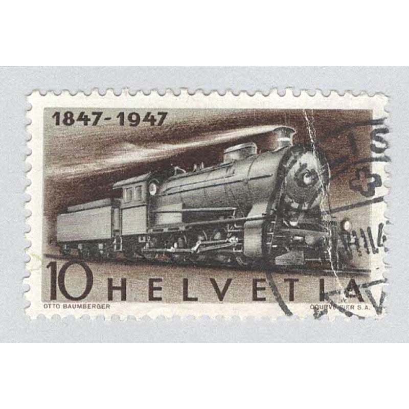 Switzerland 309 Modern Steam Locomotive Used 1  (BP98312)