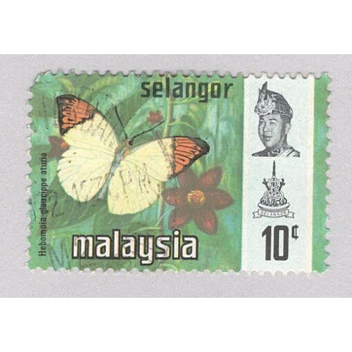 Malaysia Selangor 132 Butterflies Used 1  (BP98321)