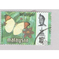 Malaysia Selangor 132 Butterflies Used 2  (BP98328)