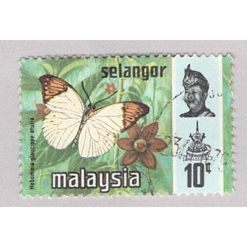 Malaysia Selangor 132 Butterflies Used 2  (BP98402)