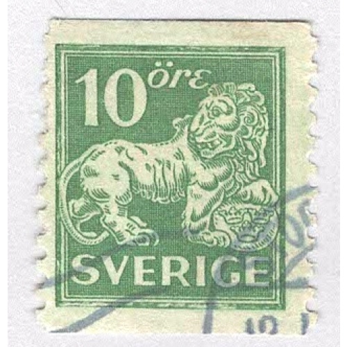 Sweden 118 Heraldic Lion Used 1  (BP98601)