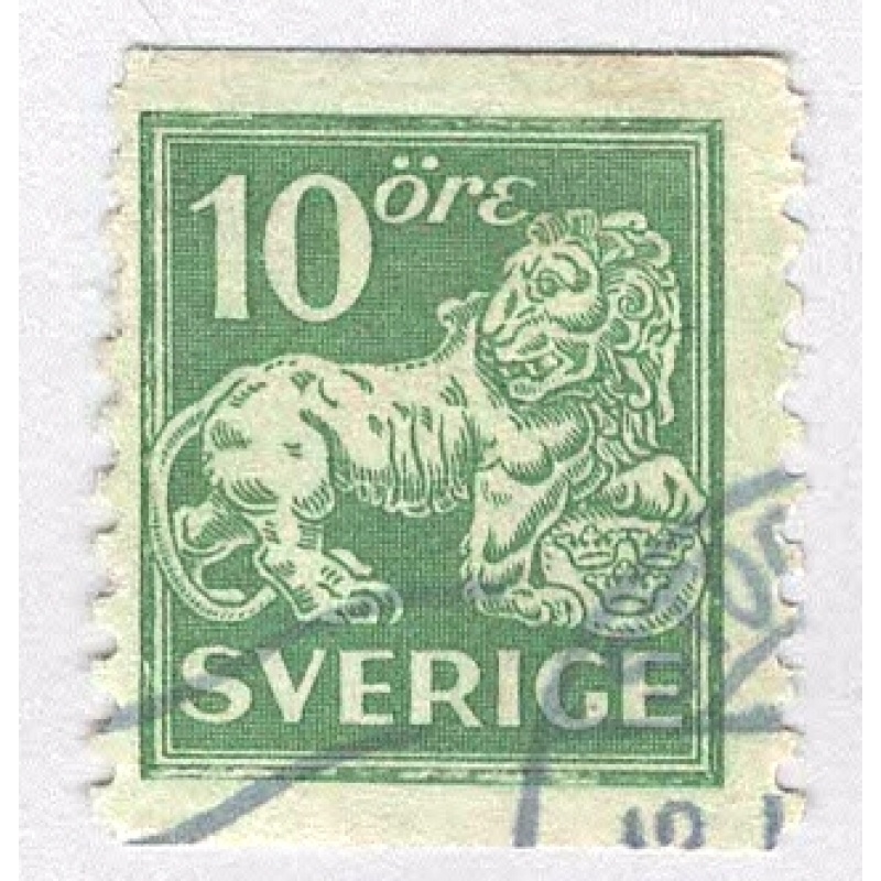 Sweden 118 Heraldic Lion Used 1  (BP98601)