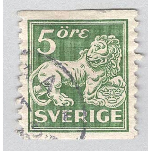 Sweden 116 Heraldic Lion Used 1  (BP98602)