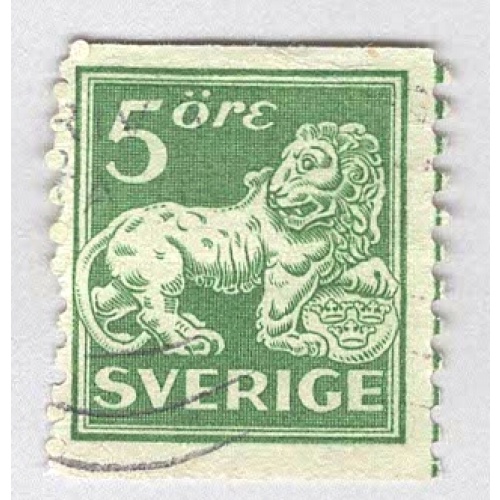 Sweden 116 Heraldic Lion Used 3  (BP98604)