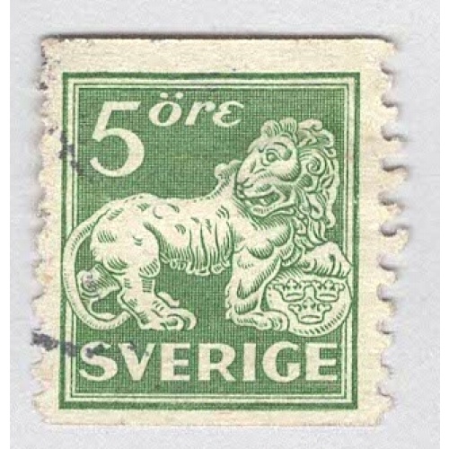Sweden 116 Heraldic Lion Used 1  (BP98605)