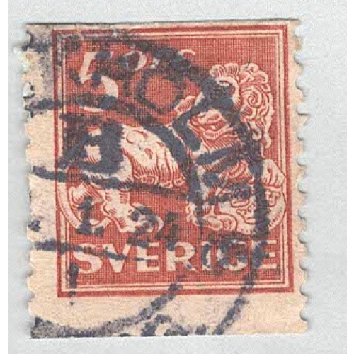 Sweden 117 Heraldic Lion Used 1  (BP98606)