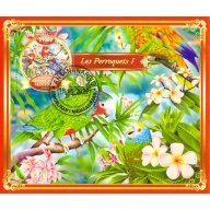Madagascar 2022 CTO Sheet  Flowers 1 value (TS0042)
