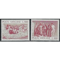Vatican 590-91 MNH 1976 st (an4598)