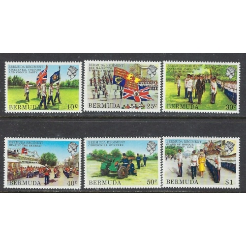 Bermuda 423-28 MNH 1982 Bermuda Regiment (ap8386)
