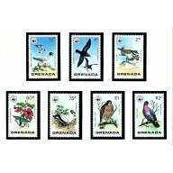 Grenada 849-55 MNH 1978 Wild Birds of Grenada