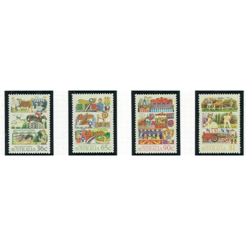 Australia 1019-22 MNH 1987 Agriculteral Shows (ap6528)