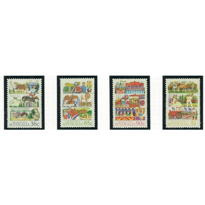 Australia 1019-22 MNH 1987 Agriculteral Shows (ap6528)