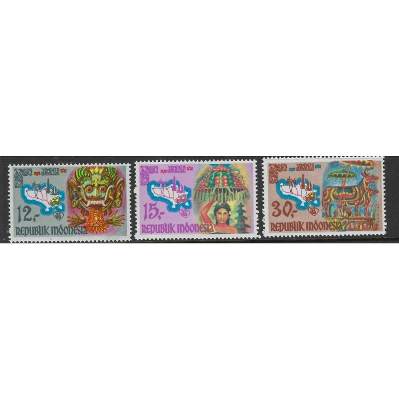 Indonesia 763-65 MNH 1969 set (fe5369)