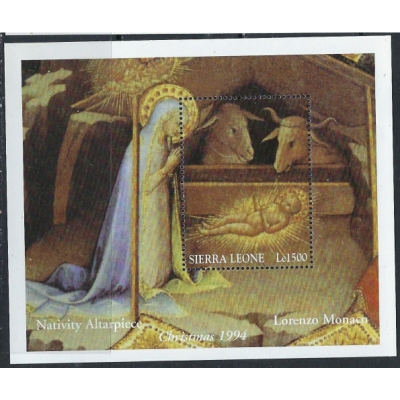 Sierra Leone 1759 MNH 1994 Christmas (ak3630)