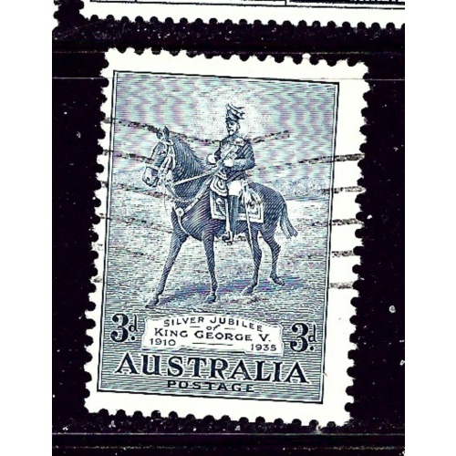 Australia 153 Used 1935 KGV Silver Jubilee   (RR)