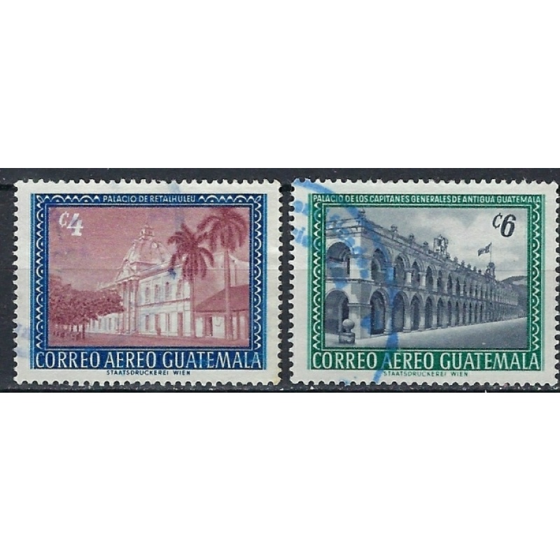 Guatemala C276;C278 Used 1964 issues (ak3063)