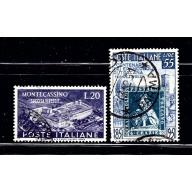 Italy 579-80 Used 1951 set