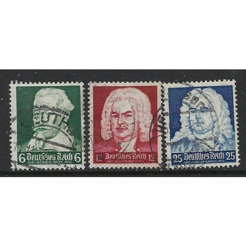 Germany 456-58 Used 1935 set (fe4259)