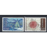 Norway 1061-62 MNH 1994 set (an8492)