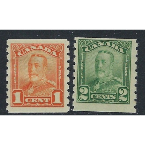 Canada 160-61 MH 1929 Coils (ak3128)