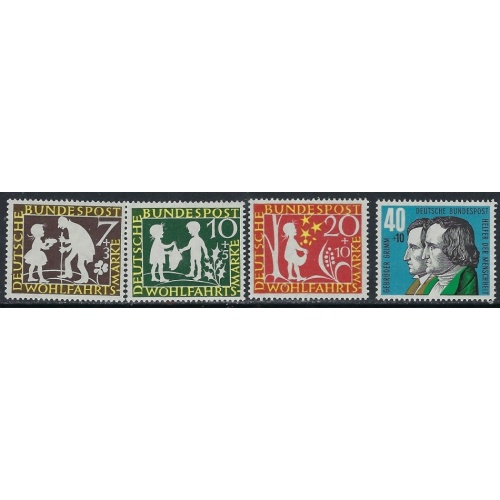 Germany B368-71 MNH 1959 Fairy Tales (ak4664)