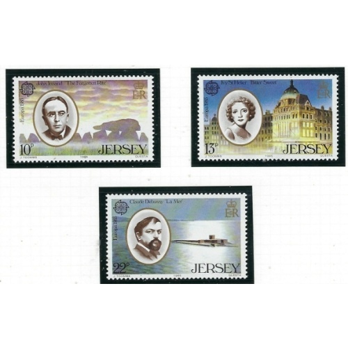 Jersey 353-55 MNH 1985 Europa  (fe6628)
