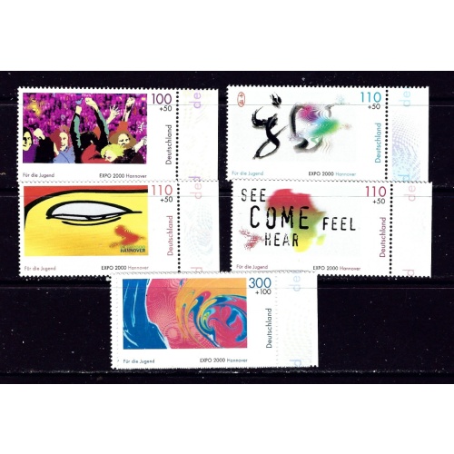 Germany B867-72 MNH 2000 Hanover Expo
