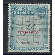 Colombia C289 Used 1957 issue (ak4160)