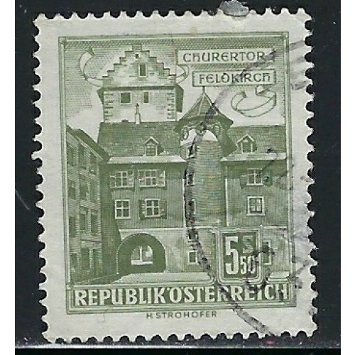 Austria 628 Used 1960 issue (fe1813)