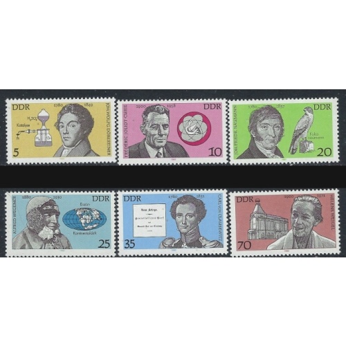 Germany DDR 2088-93 MNH 1980 set (ak4688)