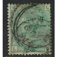 Great Britain 64 Used Plate #12 1873 issue (fe3235)
