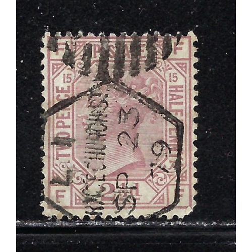 Great Britain 67 Used Plate #15 1876 issue