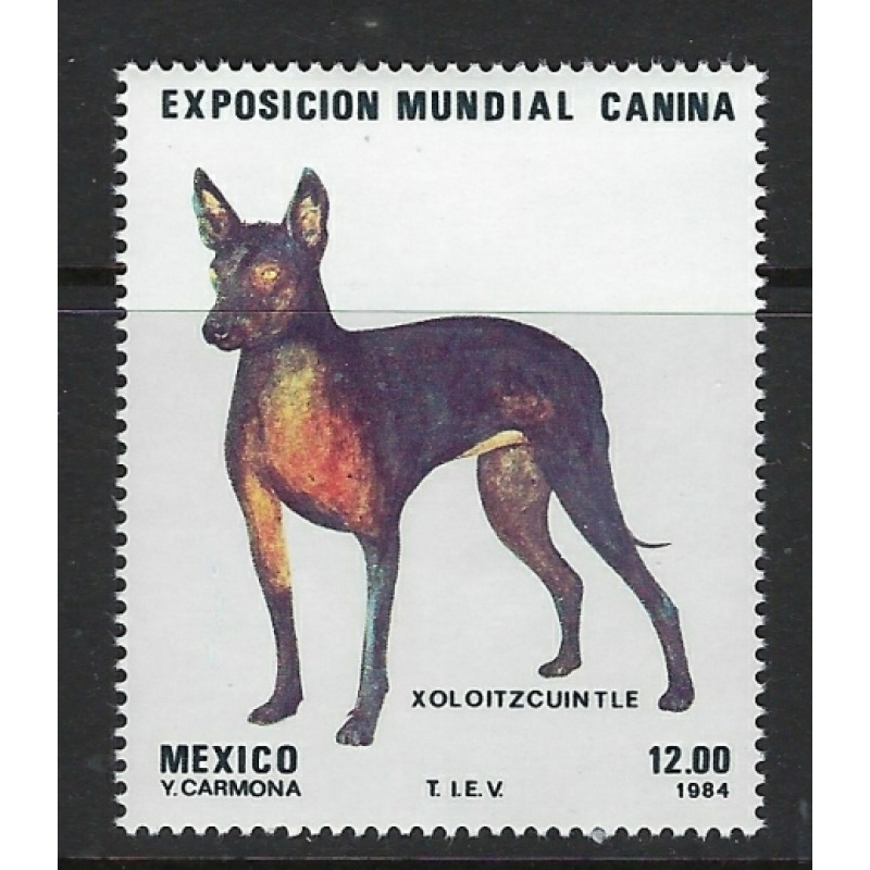Mexico 1348 MNH 1984 Dogs (fe1355)