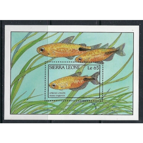 Sierra Leone 963 MNH 1988 Fish (ak1627)