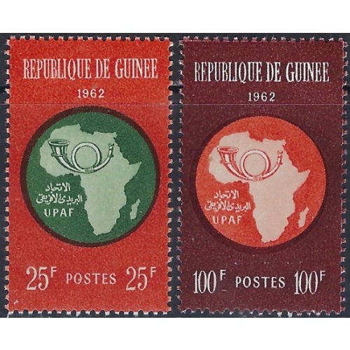 Guinea 234-35 MNH 1962 set (ak6120)