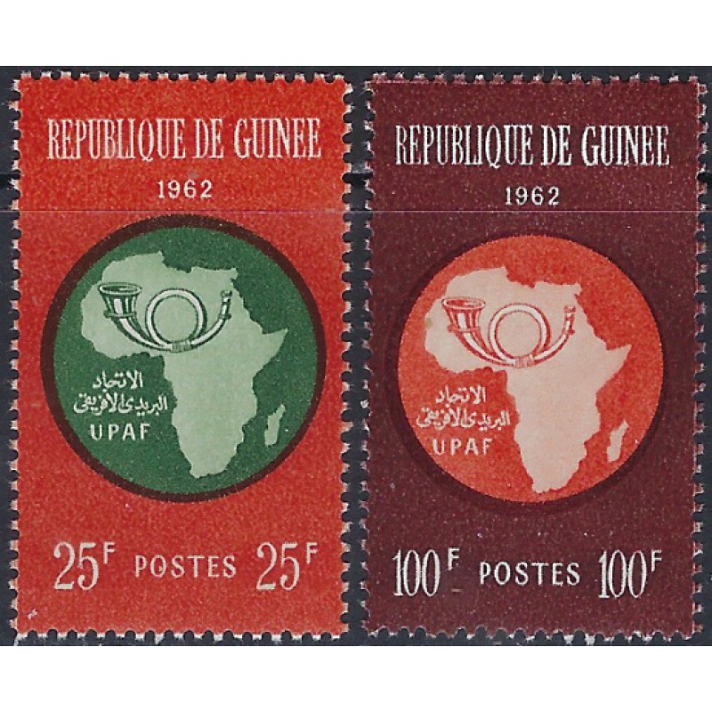 Guinea 234-35 MNH 1962 set (ak6120)