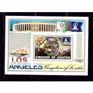 Lesotho 444 MNH 1984 Olympics S/S