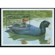 Turks and Caicos 868 MNH 1990 Ducks (ak5490)