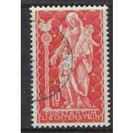 Liechtenstein 395 Used 1965 Madonna (ap6453)