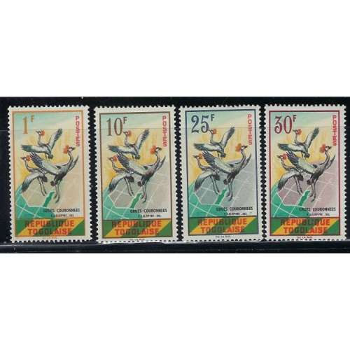 Togo 392-93 MNH 1961 Birds (fe9814)