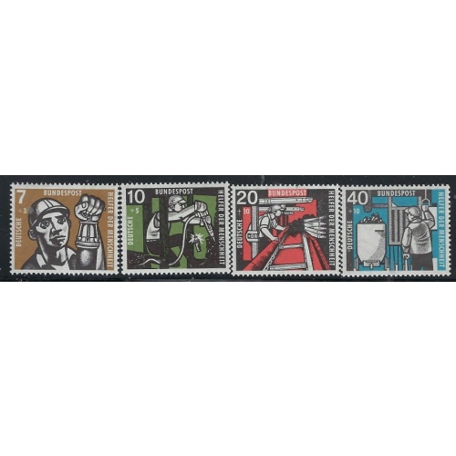 Germany B356-59 MNH 1957 set (fe9851)