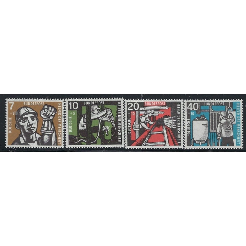 Germany B356-59 MNH 1957 set (fe9851)