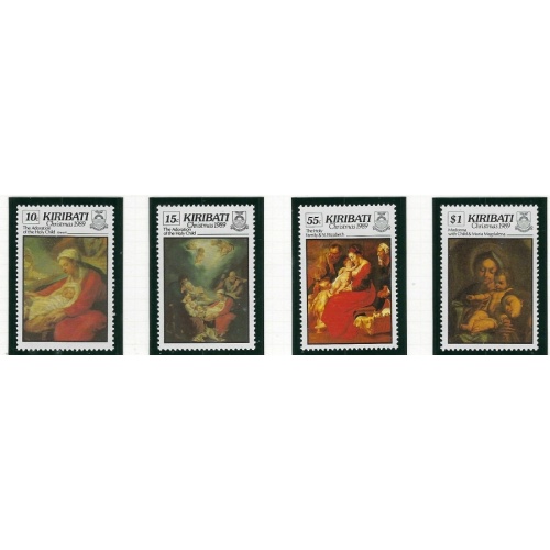 Kiribati 530-33 MNH 1989 Christmas (ak3947)