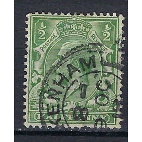 Great Britain 158A Used 1912 issue; penciled numbers on back (ak2063)