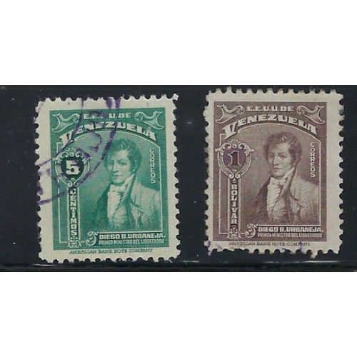 Venezuela 357/362 Used 1940 issues (fe4746)